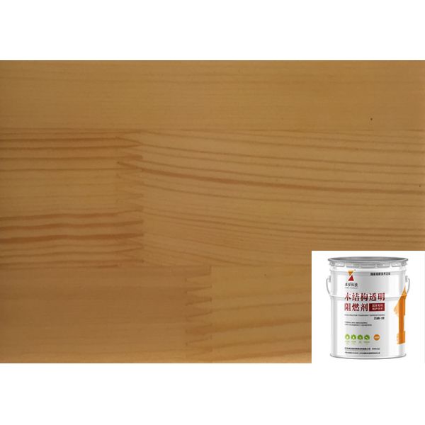 Quality Fire Resistant Clear Intumescent Coating For Wood , Fire Retardant Varnish For Timber Doors Non Halogen wholesale
