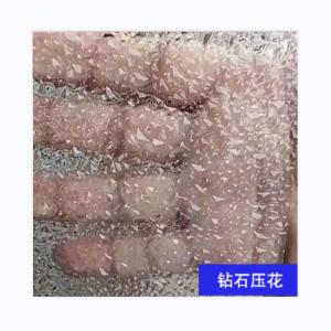 China Printed Patterned Toughened Glass Clear Diamond Stable Color Anti Glare on sale