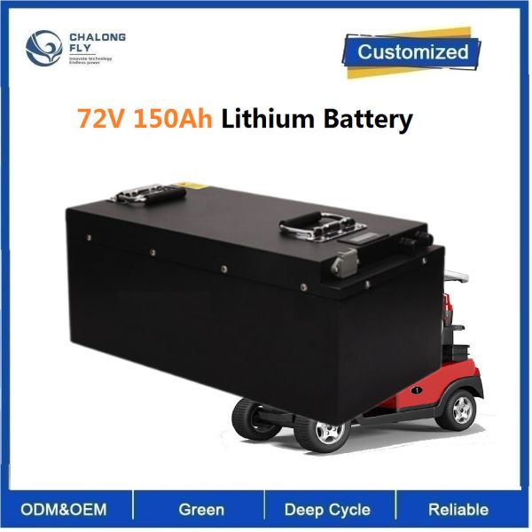 CLF OEM ODM 72V 150Ah LiFePO4 Electric Golf Cart Battery Pack, Lithium Iron
