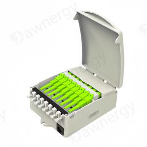 China SC Adapter Fiber Distribution Box with Wall / Pole Mounting Installation and Fiber Splice Box Connector Type on sale