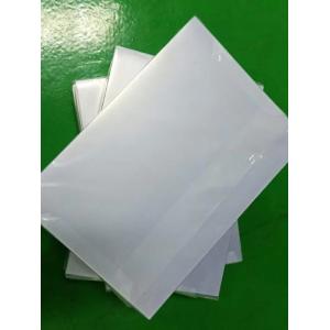 60micron / 0.06mm Clear PVC Coated Overlay Film For Cards Lamination