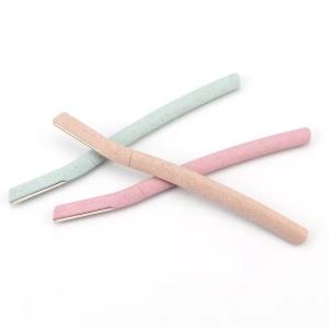eco friendly biodegradable material Eyebrow Razor for Women Multipurpose Face
