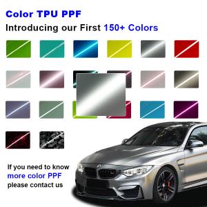 Installation Friendly Colorful TPU Film High Glossy Best Car Wraps Self Healing