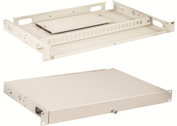 Fiber Optic Terminal Box Fiber Termination Patch Panel Rack Mounted 1U