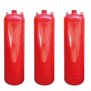 China Empty Fire Suppression Equipment Cylinder System Hanging Tank Fm200 Gas Cylinder Professional Manufacturers Direct Sales on sale