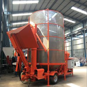 Energy Saving 4600KG 80HP Mobile Circulating Grain Dryer