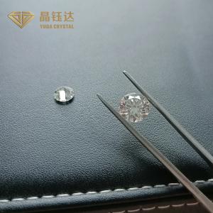 White 0.01 - 2.0 Carat Brilliant Lab Made Diamond HPHT Polished Round For Luxury