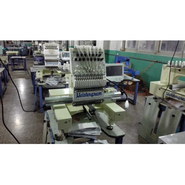 Fast Speed Single Head Embroidery Machine Big Emb. Area 560x370mm