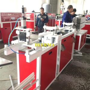 High Productivity PVC Plastic Corner Bead Forming and Cutting Machine/Production