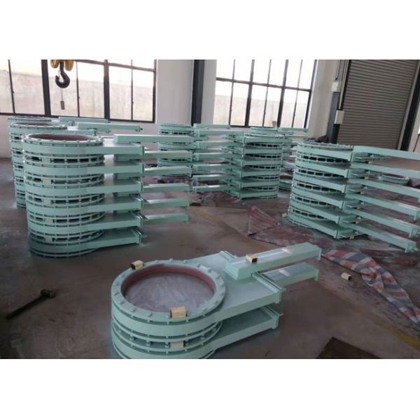 Electric Pneumatic Slide Gate Dampers For Boilers Flue Air Ducts And Pulverized