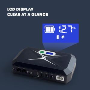 1A/2A Output Current Mini UPS For Wifi Router Battery Capacity Range 8000mah