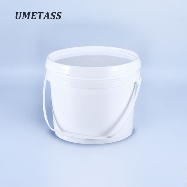 UMETASS 3 Liters Plastic Pail Container With Handle And Lid The Perfect Paint Partner