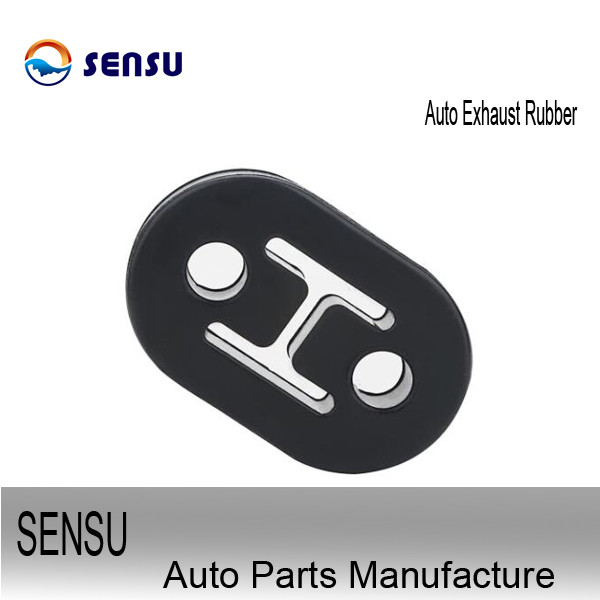 Quality OEM black muffler rubber hanger  polyurethane exhaust mounts  reduce noise wholesale