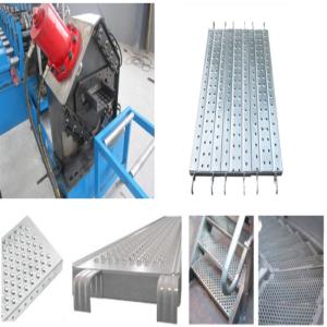 100mm Shaft Scaffold Plank Roll Forming Machine Automatic Forming Machine 12
