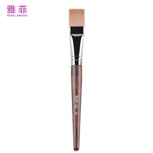 China TOUCH UP 05  High-End Ultra Fine Thin Flat Liquid Foundation Brush Synthetic Hair Copper OEM ODM Manufactor on sale