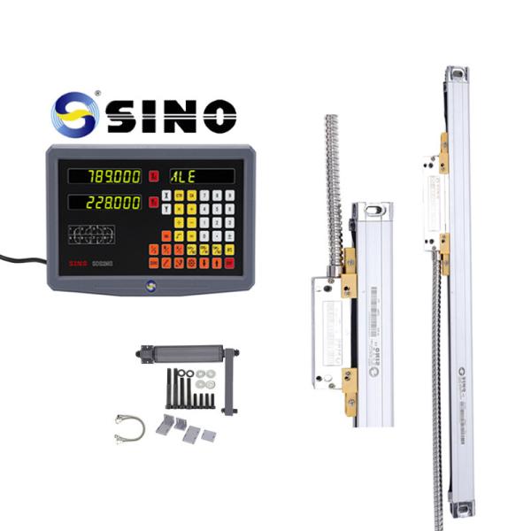 Quality SINO Digital Linear Scale Grating Ruler SDS2MS Two-Axis Linear Glass Scale On A Digital Readout Display wholesale
