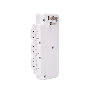 Wall Power Socket with Surge Protector ETL cETL Passed 3Way 3USB