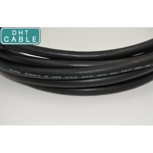 7.0 Meters Black Mini Camera Link Interface Cable 85MHz with SDR / HDR Connector