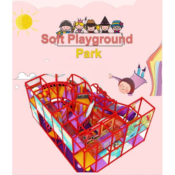Kids Entertainment Equipment Children Soft Indoor Playground Amusement Park