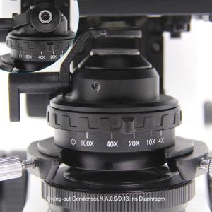 LED 40-1000x Compound Optical Microscope A12.2603 Biological Research Trinocular