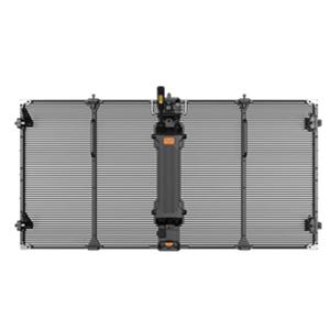 SMD1921 P7.8 Mm Transparent LED Video Screen IP30 1R1G1B Glass Wall LED Display