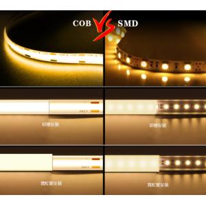 Smart Color Changing 24V COB RGBW LED Strip 10mm Waterproof 2700K-6500K
