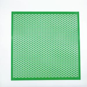 China Bee Queen Excluder Beehive Green Elliptical Hole Plastic Excluder on sale