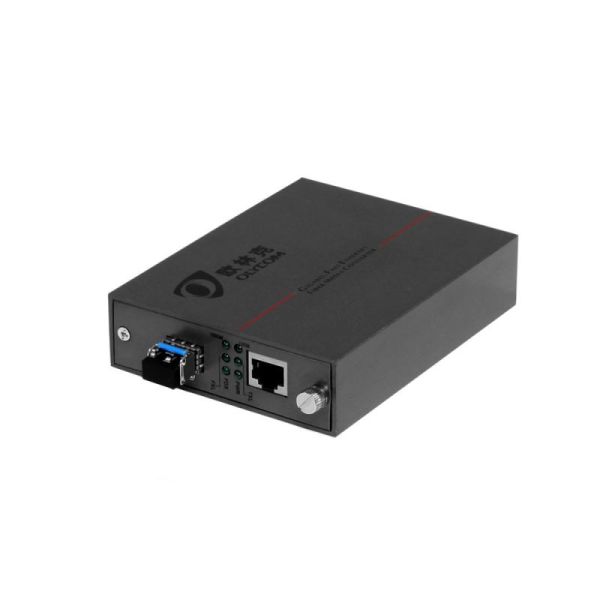 850nm Fiber Optic PoE Media Converter Gigabit Network Unmanaged Multimode SFP