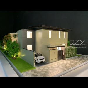 Aesthetic Villa Sales Model with 1:25 Scale Architecture Structural Model for