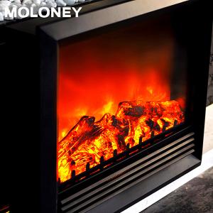 China 35inch Insert Stove Grille Heating Electric Fireplace 2 3 Levels Classic Flame on sale