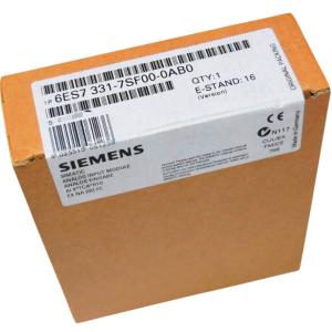 Cheap SIEMENS 6ES7331-7SF00-0AB0 SIMATIC S7, ANALOG INPUT SM 331, ISOLATED, 8 AI THERMOCOUPLES/4 AI PT100 for sale