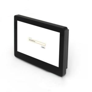 7" door sign tablets with poe and wall mount