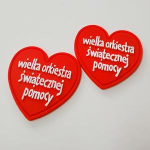 Heat Transfer Silicone Label Silicone Rubber Tag Badge Multicolor Cartoon