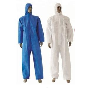 Breathable Disposable Scrub Suits Waterproof Disposable Coveralls Eco Friendly