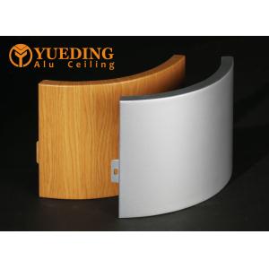 Customized Outer Wall Single Aluminum Veneer with Irregular Curved Shape