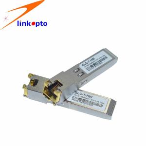 Copper - T RJ45 Sfp Transceiver Connector , Ethernet Huawei Sfp Transceiver