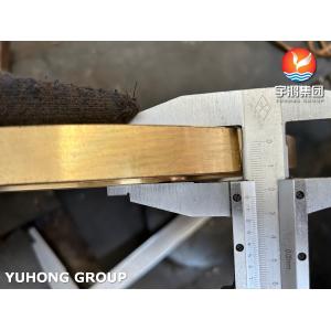 ASTM B171 C46400 Naval Brass Tubesheet For Heat Exchanger And Boiler