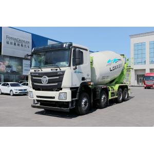 China Trucks Concrete 7.7 Cubic Double Deff Foton GTL 8*4 Mixer Truck LOXA Tanker New on sale