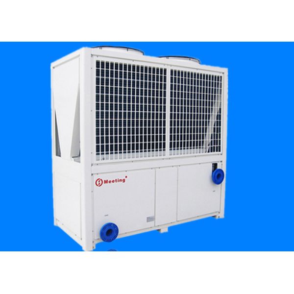 Quality 84KW EVI Constant 38 Degree Swimming Pool Heat Pump Pool Water Heater 22000L/H Anti - Corrosion Heat Exchanger wholesale