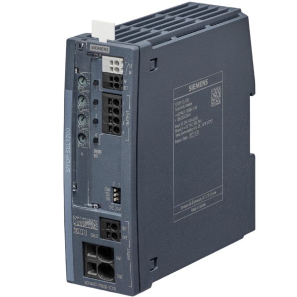 SIEMENS 6EP4437-7FB00-3CX0 SITOP SEL1200 10 A SELECTIVITY MODULE 4-CHANNEL WITH