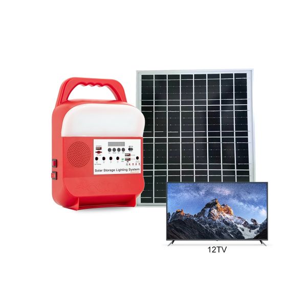 Small Rechargeable Solar Camping Battery Light Charging Home Led Bulb Energy