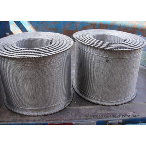 Quality Stainless Steel Furnace Conveyor Belt Compound Weave For Tunnel Custom Design wholesale