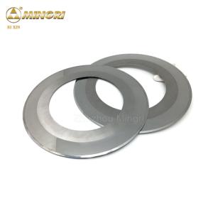 Long Working Time Carbide Disc Cutter Slitter Blade Corrugated Paper Cutting