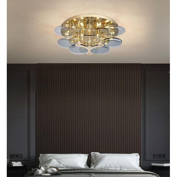 Modern Glass Industrial Retro Household Lamp Living Room chandelier ceiling lights(WH-CA-81)