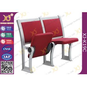 Non Armrest Multi - Layer Plywood Lecture Hall Seating With Fireproof Board