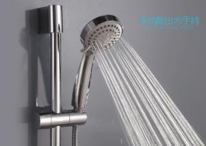 Cheap Ergonomic ABS Shower Head In Chrome 3 Spray Removable Shower Head for sale