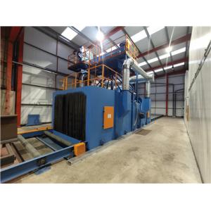 Cleaning Width 1500mm Roller Conveyor Shot Blasting Machine