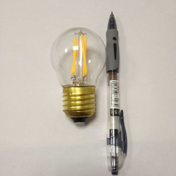 smart design G45 G16.5 type 3.5W filament led bulbs light dimmable E26 warm cool