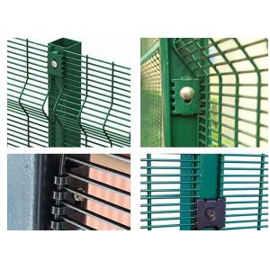 Galvanized 358 High Security Fence Welded Wire Mesh Fencing Panels Corrosion