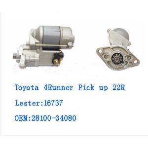 Lester 16737 OEM 2810034080 Auto Engine Starter For Toyota 4 Runner Pick Up 22R